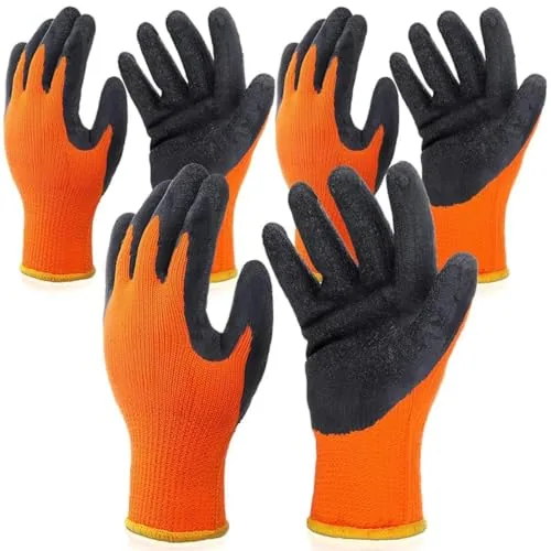 3 Piece 9 Pairs Heat Resistant Gloves Heat Press Gloves, Black, product photograph